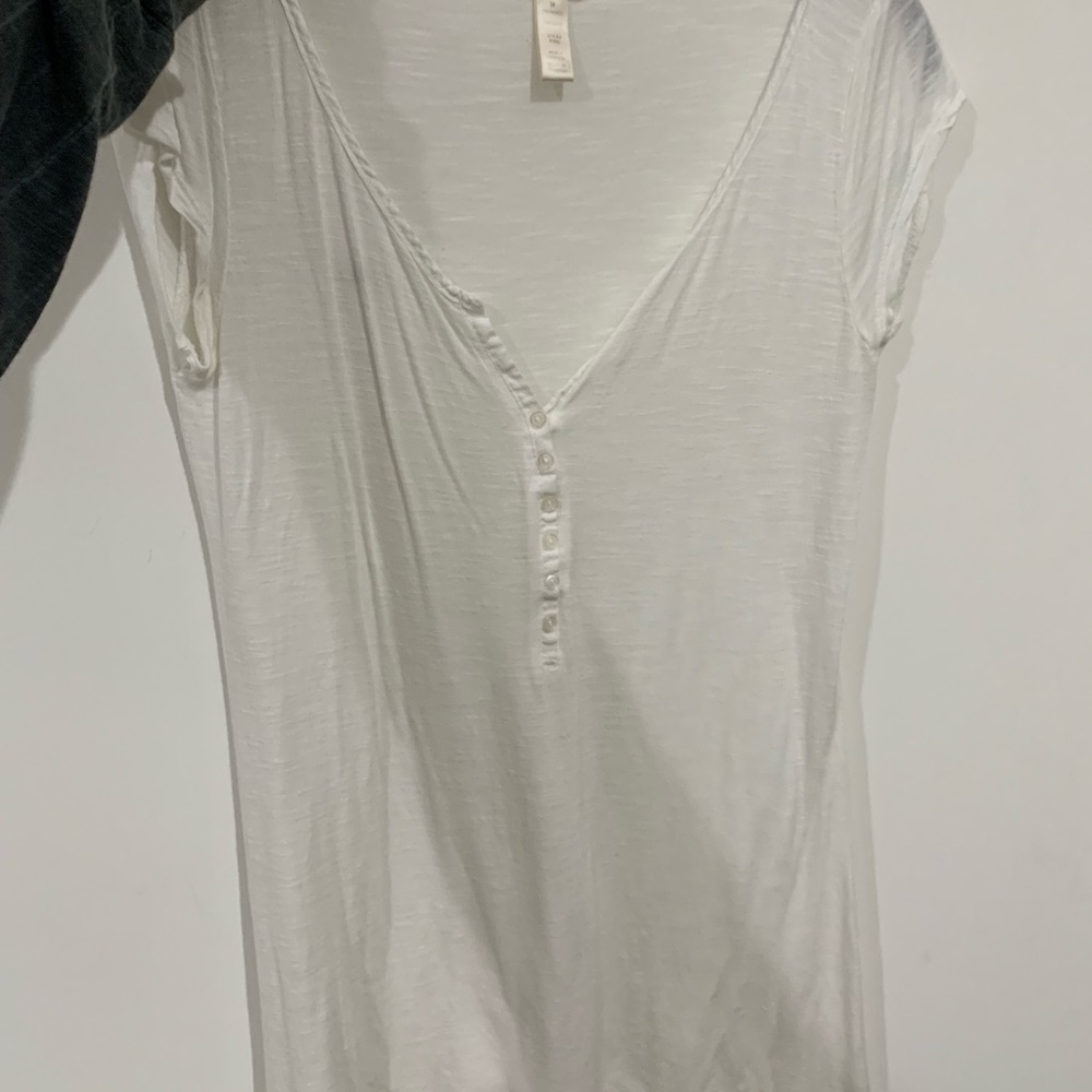 White Basic Tee - Picture 3 of 3